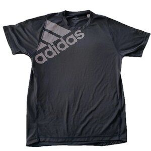 Adidas Freelift Men’s Small Climalite T Shirt Black Logo Workout Running Yoga